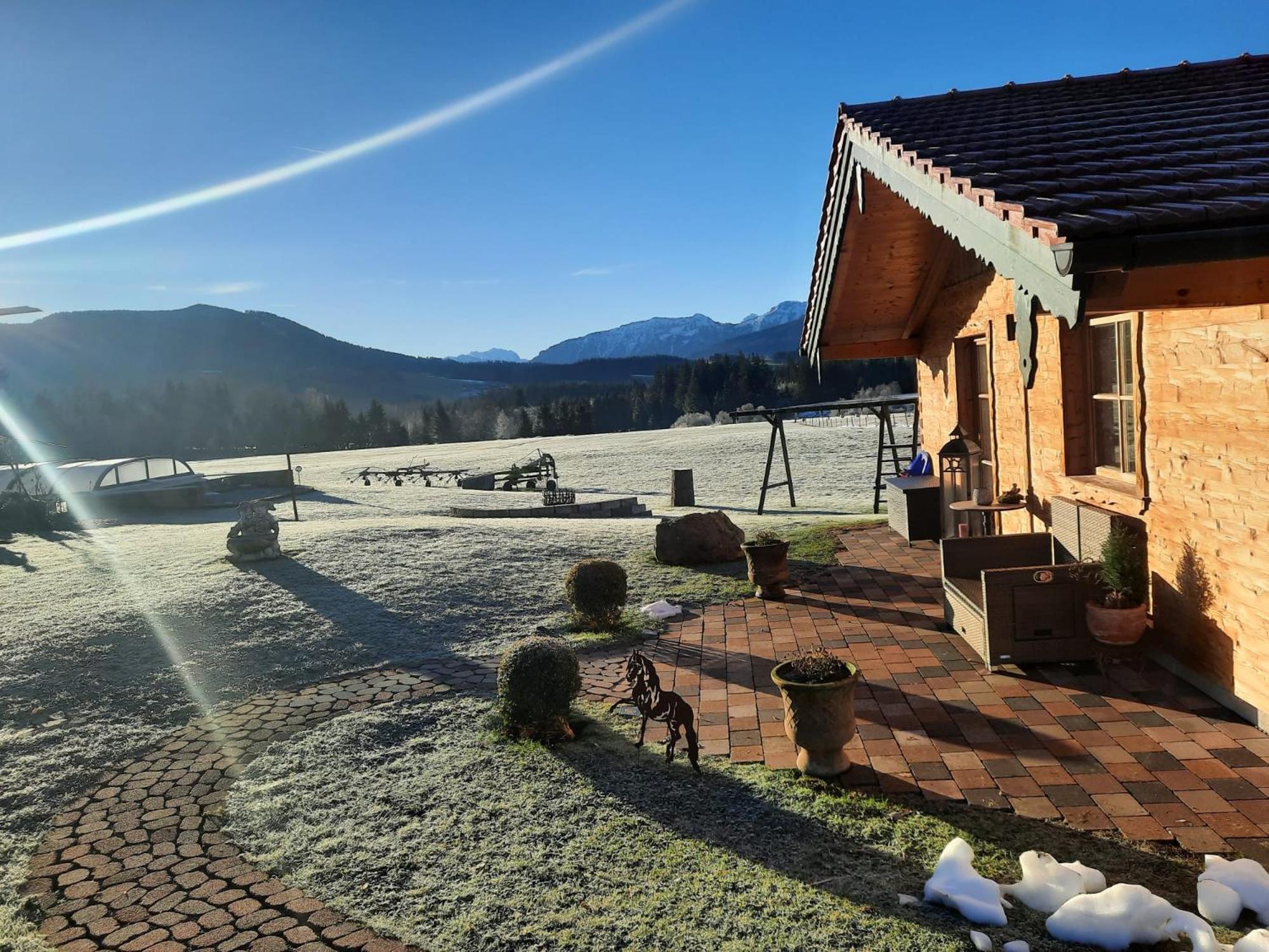 Ferienwohnung Am Wirtshof Siegsdorf Exterior foto
