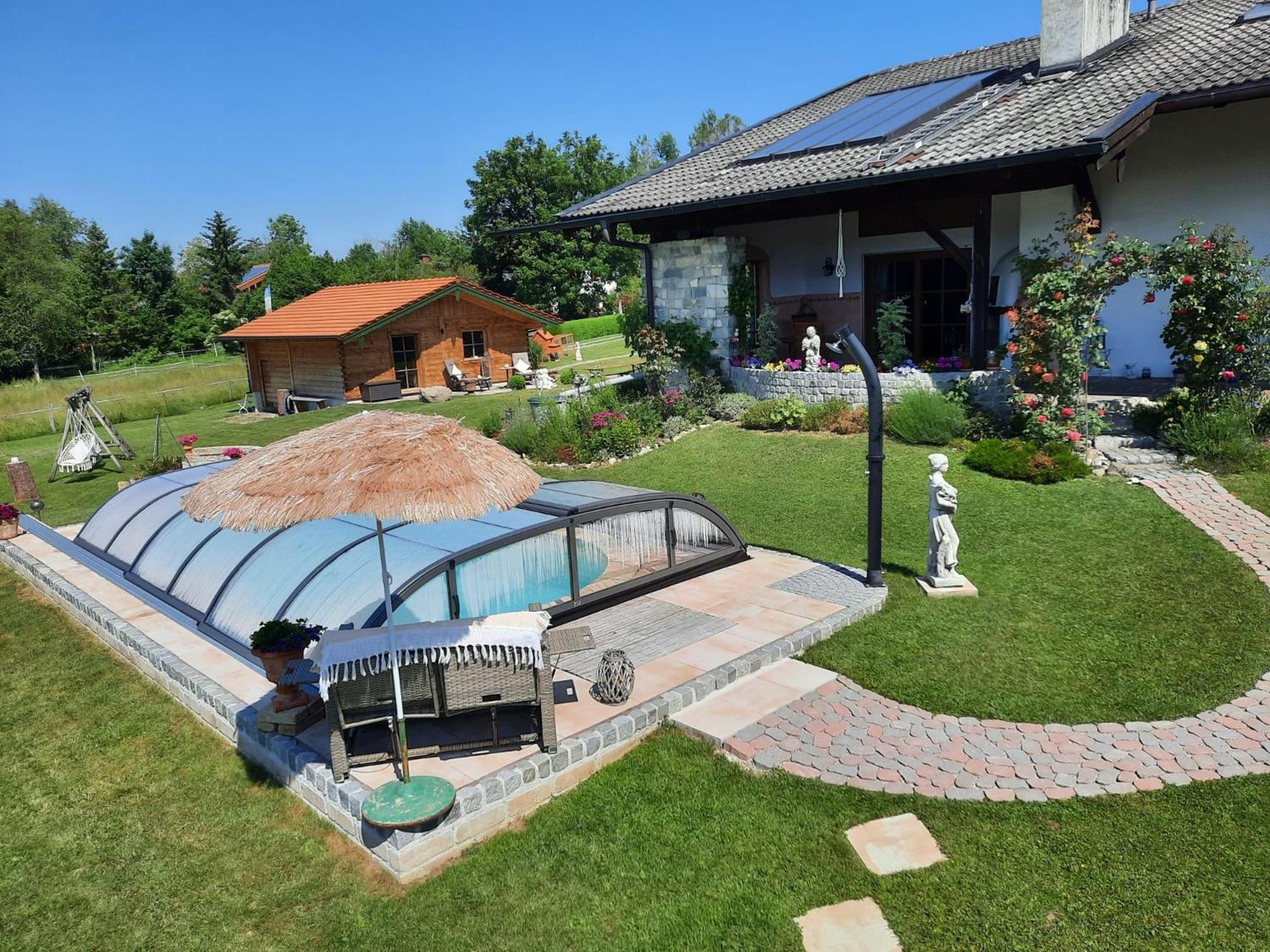 Ferienwohnung Am Wirtshof Siegsdorf Exterior foto