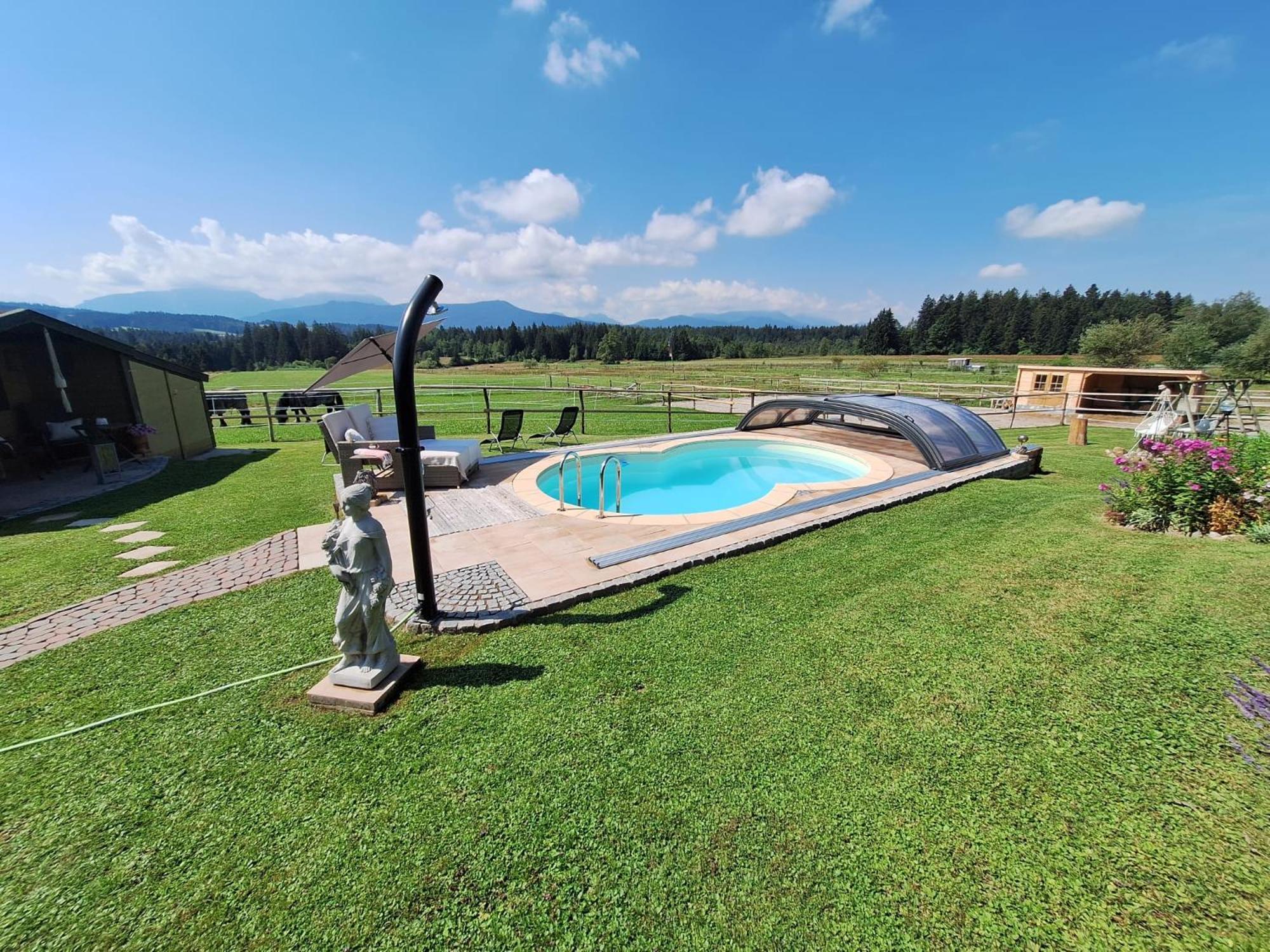 Ferienwohnung Am Wirtshof Siegsdorf Exterior foto
